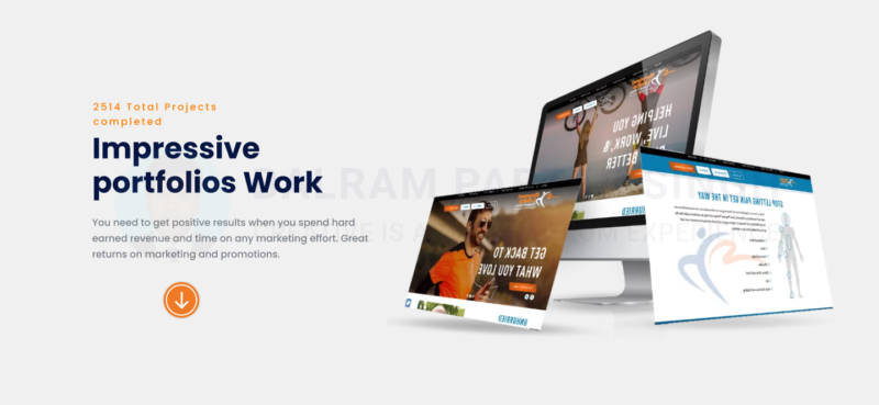 Balram Partapsingh Website Design Banner 3