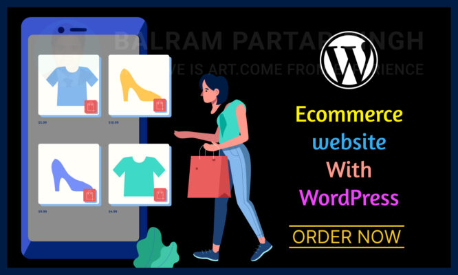 Ecommerce website With WordPress