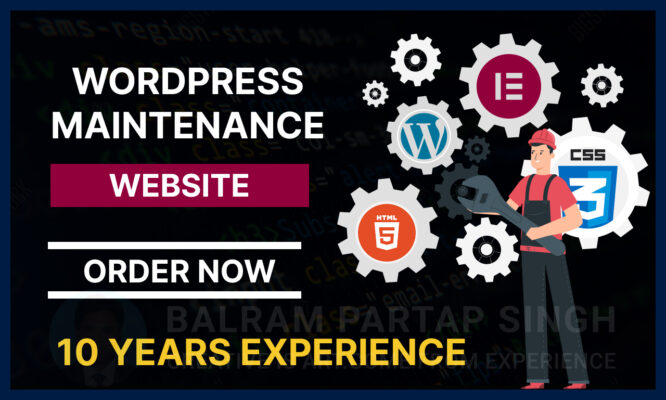 WordPress maintenance