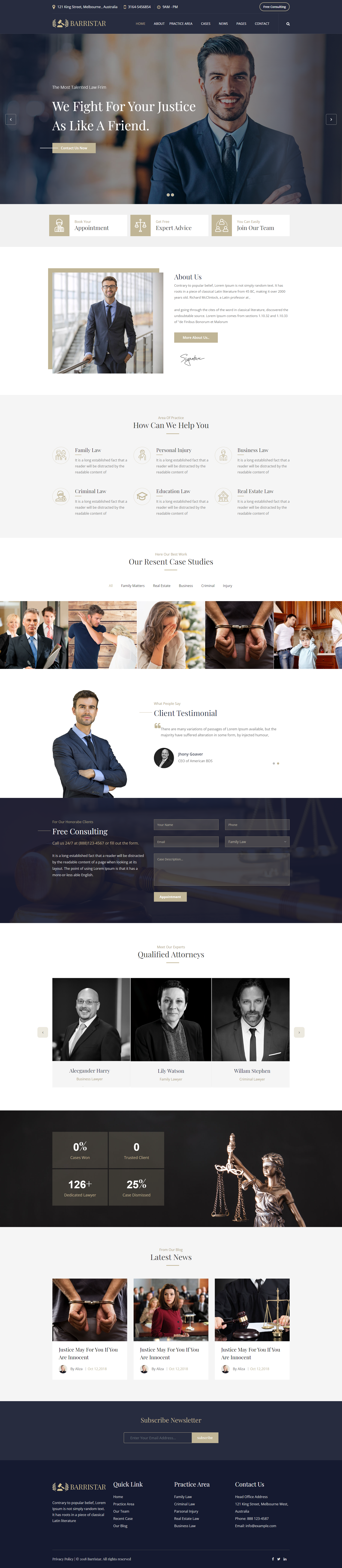 law form website design and development 5