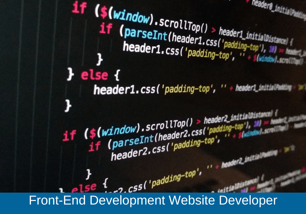 Front-End Website Developer