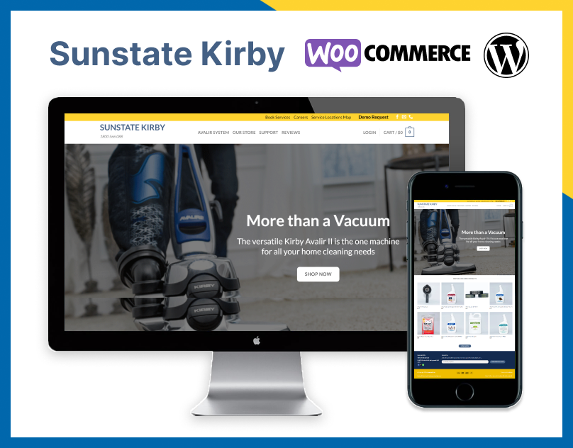 Website design and development for sunstatekirby