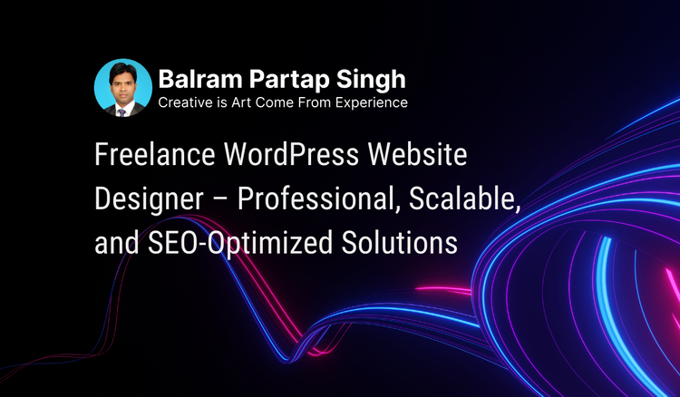 Freelance WordPress Website Designer