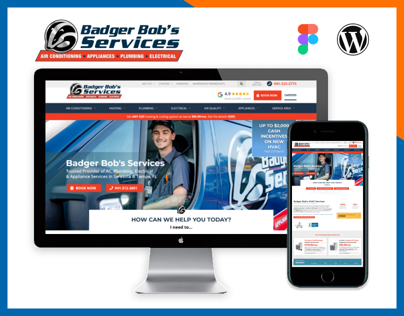 Plumping website design and development